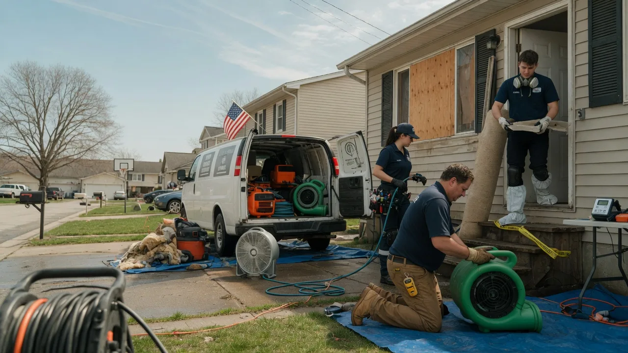 Water Damage Restoration in Neapolis, OH near me
